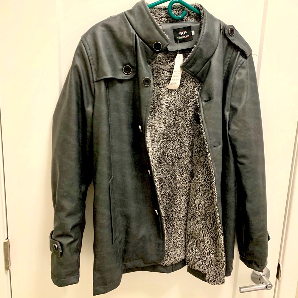 PKP Faux Leather Jacket